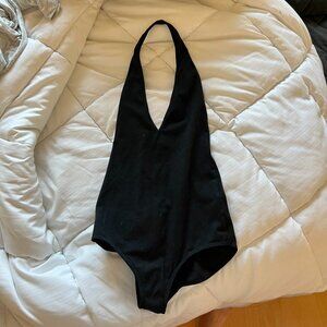 American Apparel Halter Body Suit